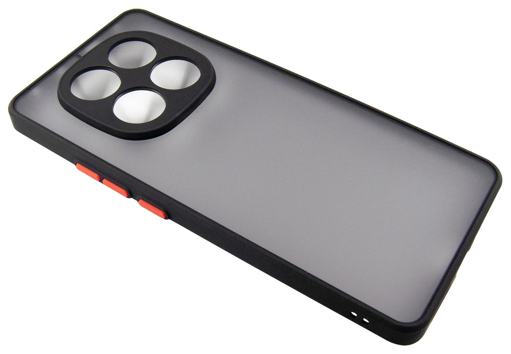Чохол до мобільного телефона Dengos Matte Xiaomi Redmi Note 14 Pro (Black) (DG-TPU-MATT-156) фото