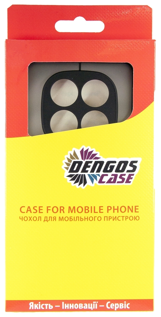 Чохол до мобільного телефона Dengos Matte Xiaomi Redmi Note 14 Pro (Black) (DG-TPU-MATT-156) фото