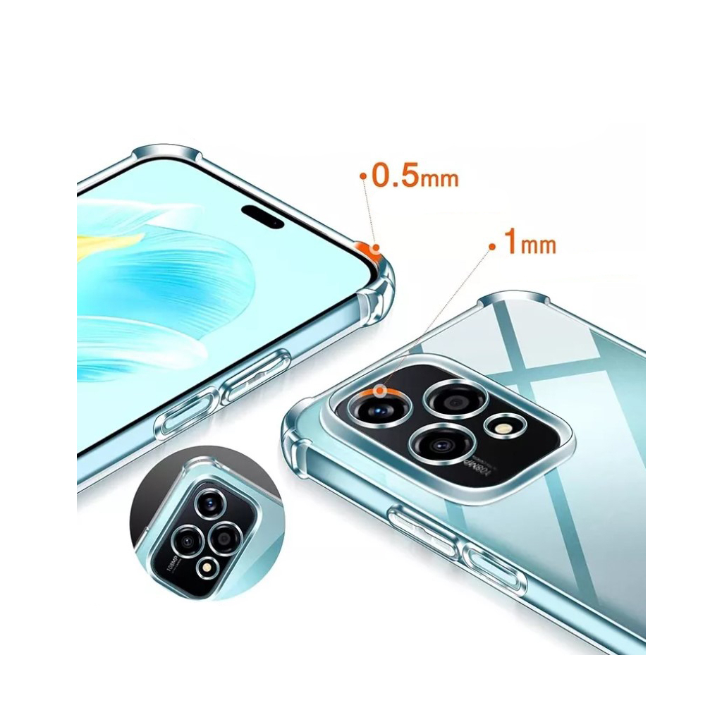 Чохол-накладка BeCover Anti-Shock для Honor 200 Lite Clear (713147) фото4