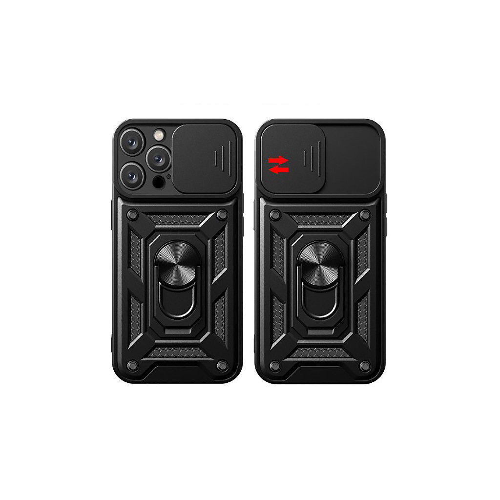 Чохол до мобільного телефона BeCover Military Apple iPhone 15 Pro Black (709953) фото2