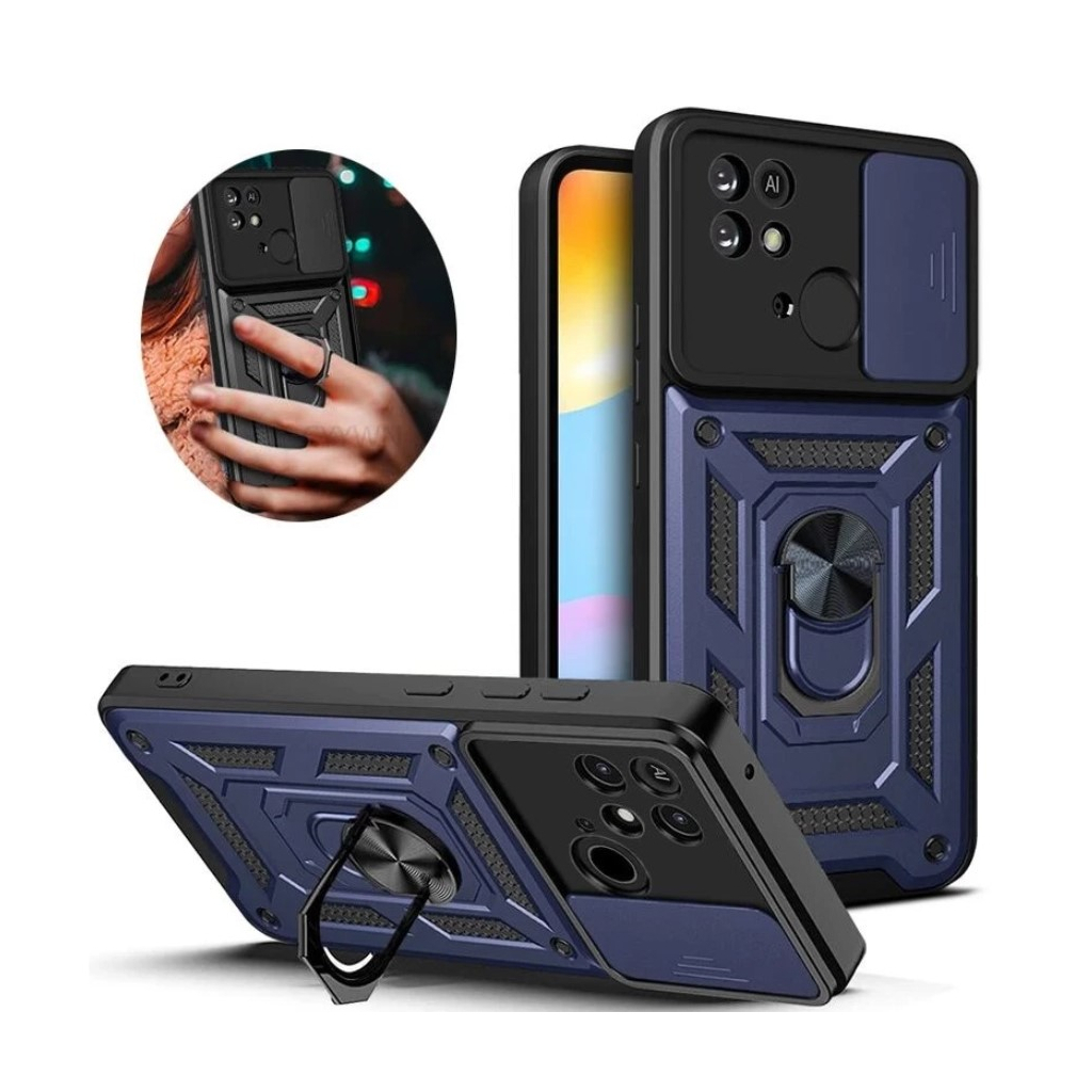 Чохол-накладка BeCover Military для Xiaomi Redmi 10C Blue (707426) фото2