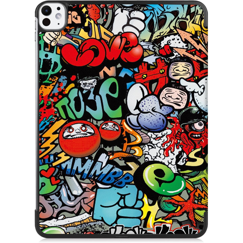 Чехол-книжка BeCover Smart Case для Apple iPad Pro 11" M4 2024 Graffiti (711637) фото3