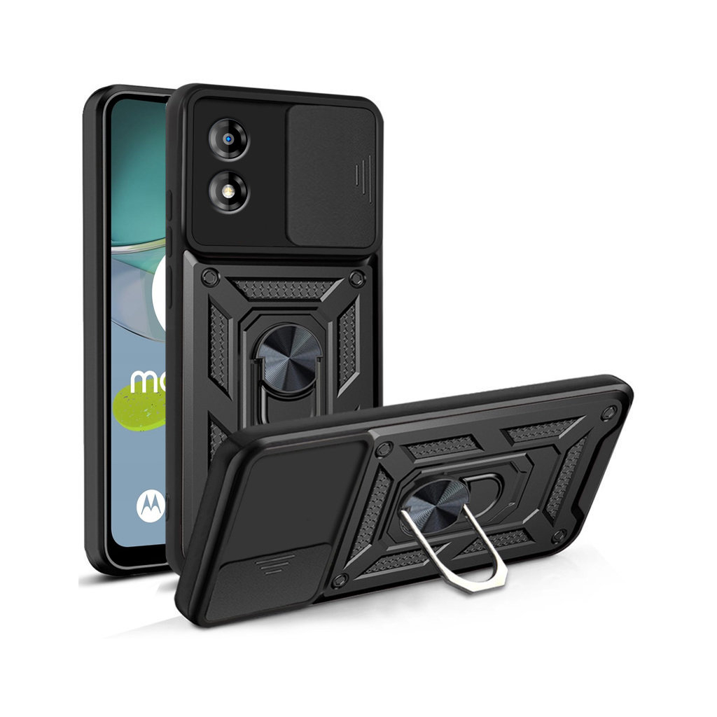 Чохол-накладка BeCover Military для Motorola Moto E14 Black (713052) фото2