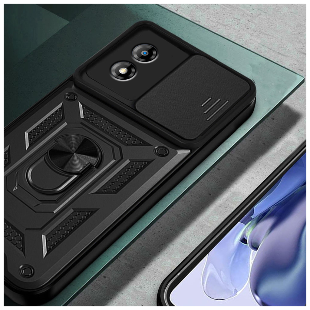 Чохол-накладка BeCover Military для Motorola Moto E14 Black (713052) фото4