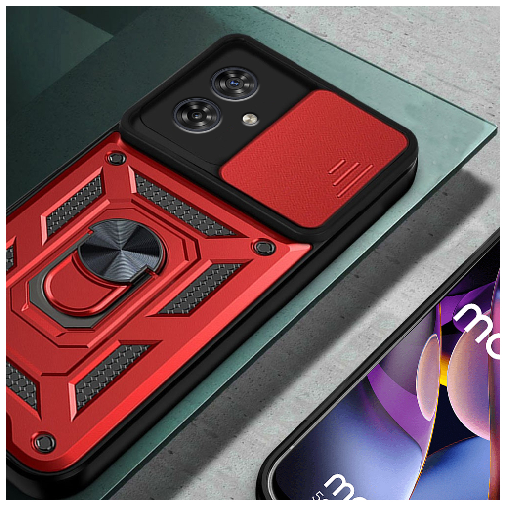 Чохол-накладка BeCover Military для Motorola Moto G55 Red (713059) фото5