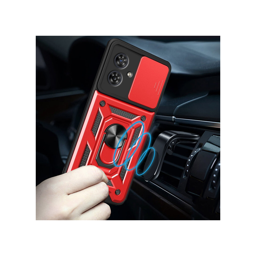 Чохол-накладка BeCover Military для Motorola Moto G55 Red (713059) фото6