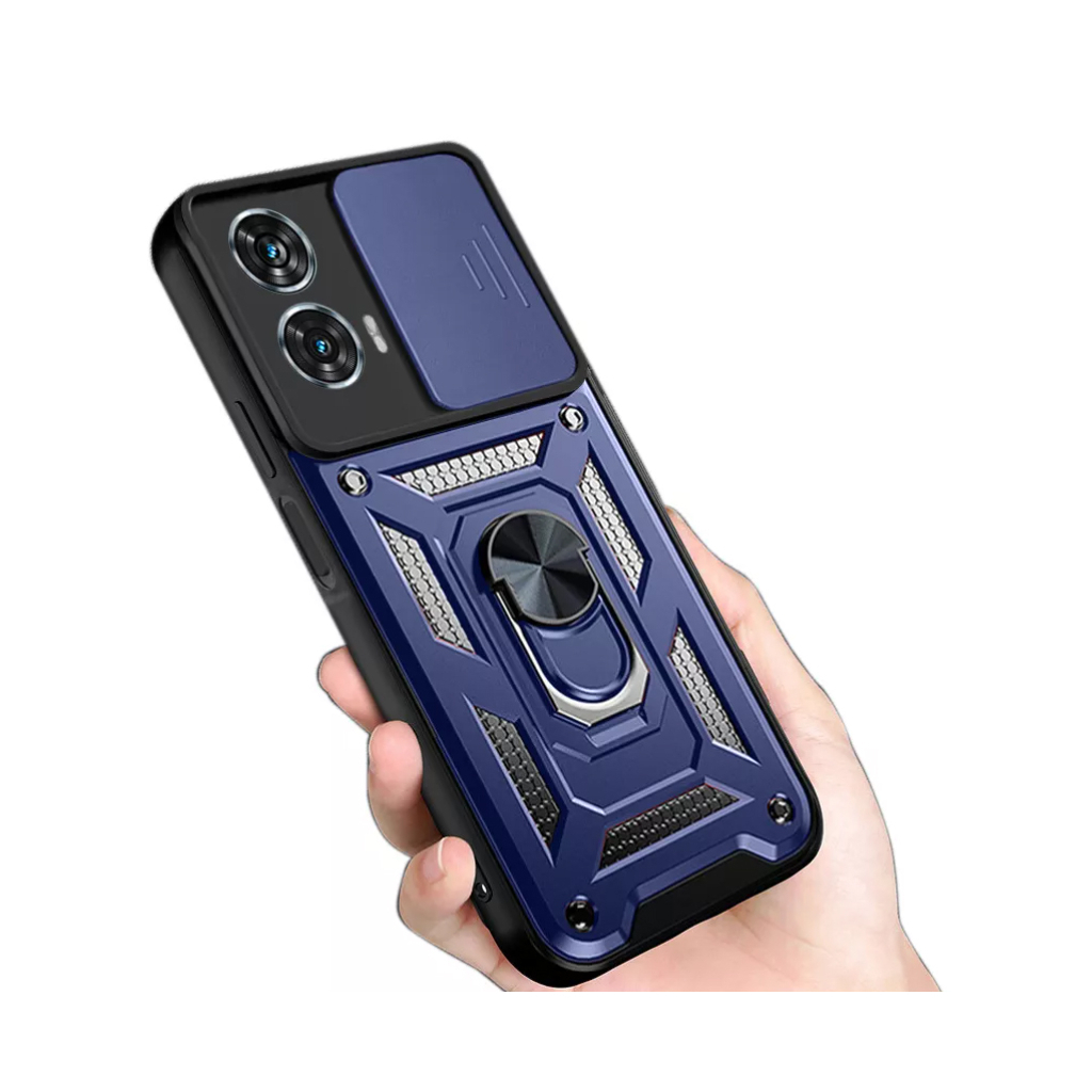 Чохол-накладка BeCover Military для Motorola Moto G85 Blue (712164) фото2