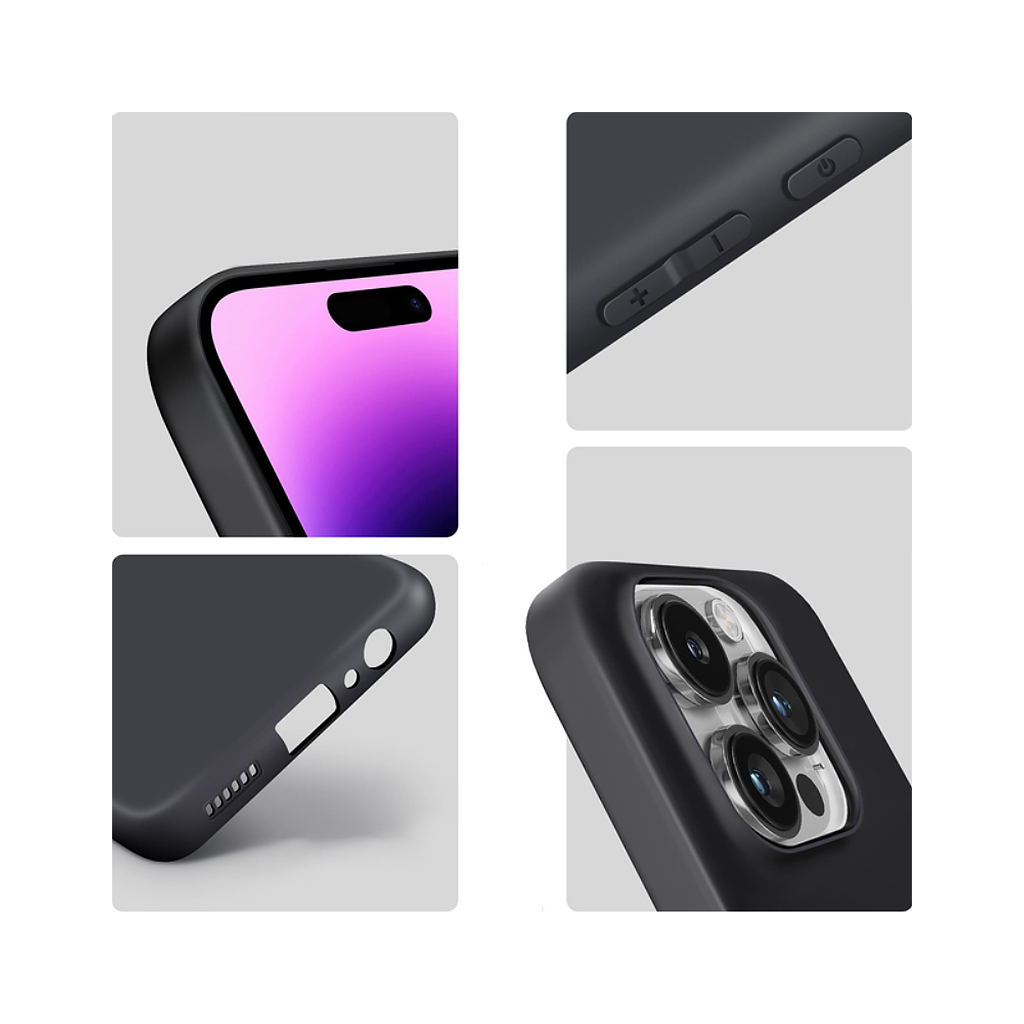 Чохол-накладка BeCover для Apple iPhone 16 Pro Max Black (712280) фото4