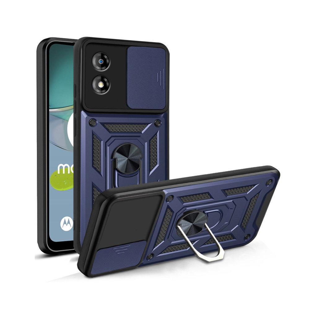 Чохол-накладка BeCover Military для Motorola Moto E14 Blue (713053) фото2