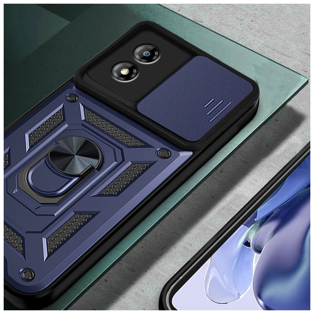 Чохол-накладка BeCover Military для Motorola Moto E14 Blue (713053) фото3