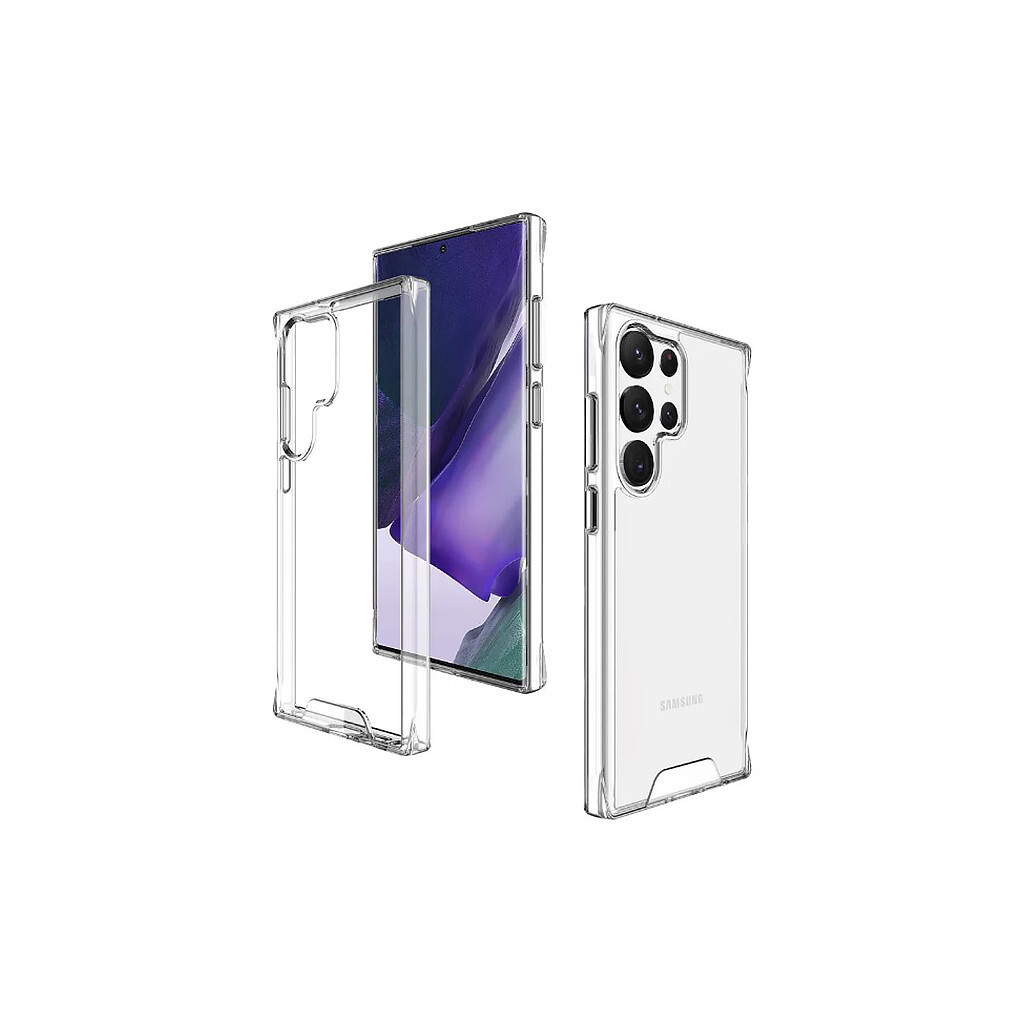 Чохол-накладка BeCover Space Case для Samsung Galaxy S23 Ultra SM-S918 Transparancy (708962) фото2