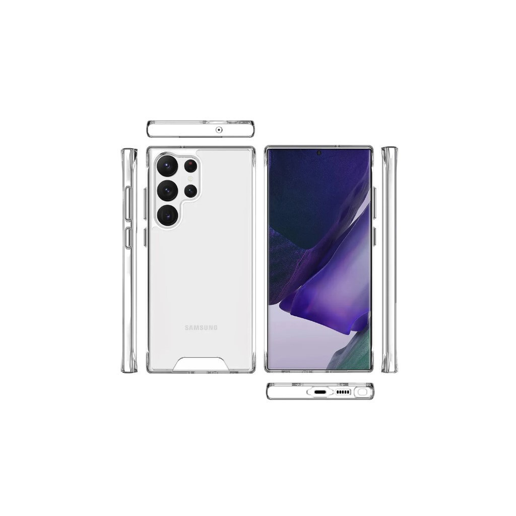 Чохол-накладка BeCover Space Case для Samsung Galaxy S23 Ultra SM-S918 Transparancy (708962) фото3