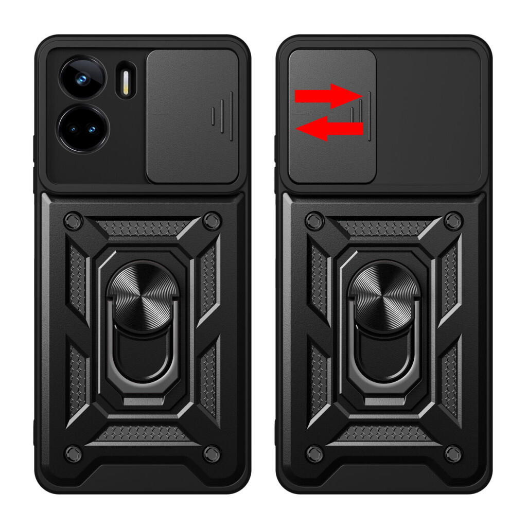 Чохол-накладка BeCover Military для Honor 90 Lite Black (710999) фото2