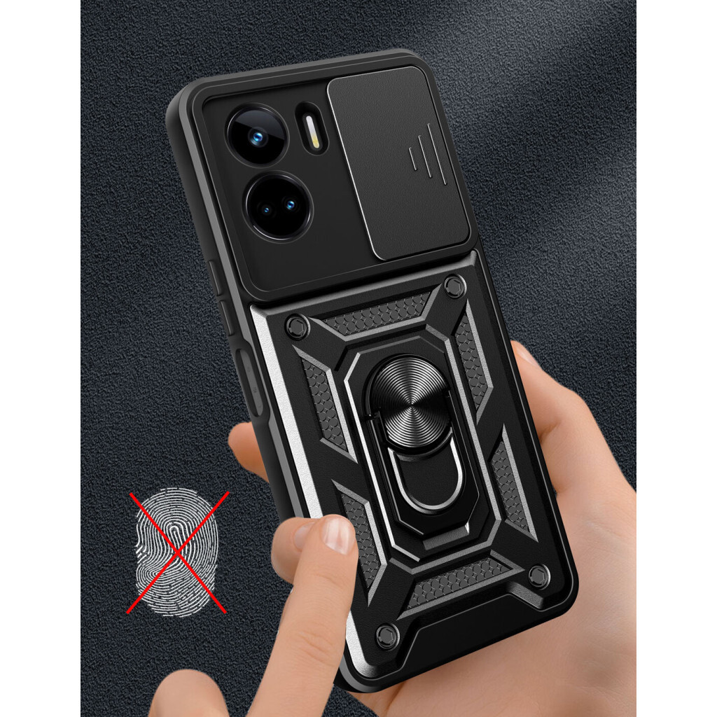 Чохол-накладка BeCover Military для Honor 90 Lite Black (710999) фото5