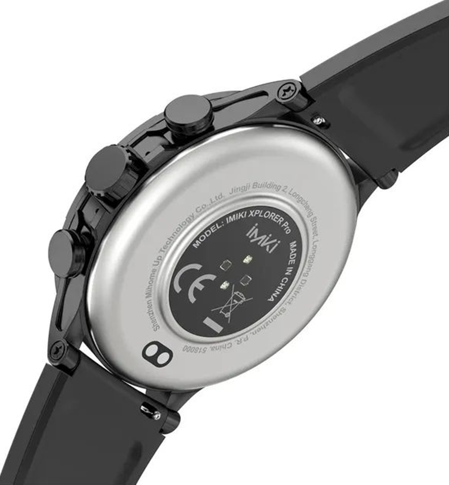 Смарт-годинник iMiki XPLORER Pro Black Silicone strap фото3