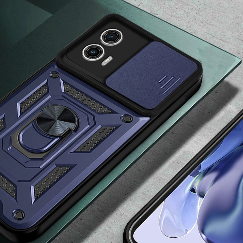 Чохол-накладка BeCover Military для Motorola Moto G35 Blue (713090) фото3