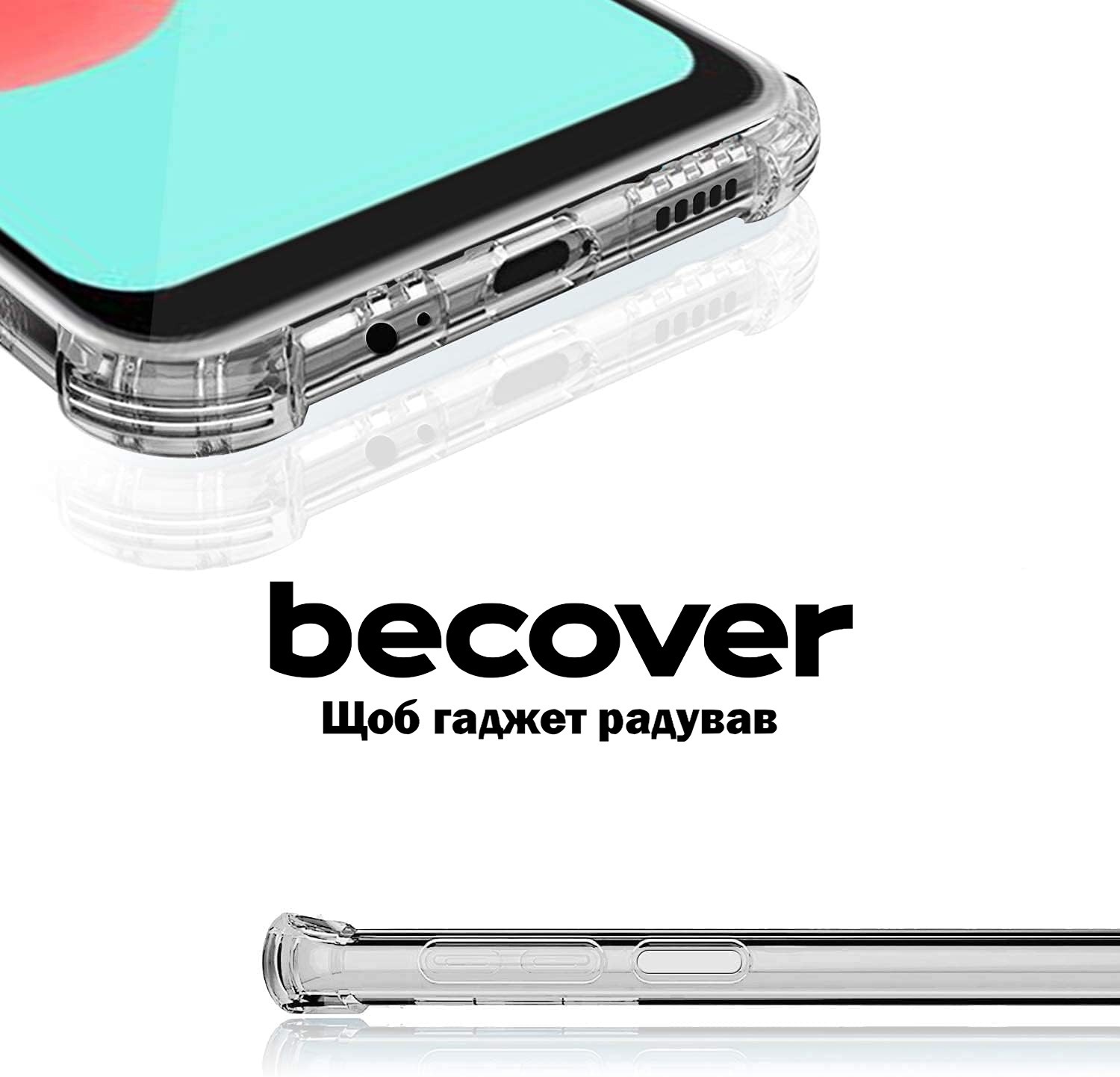 Чохол-накладка BeCover Anti-Shock для Xiaomi Redmi Note 14 Pro Plus 5G Clear (712788) фото