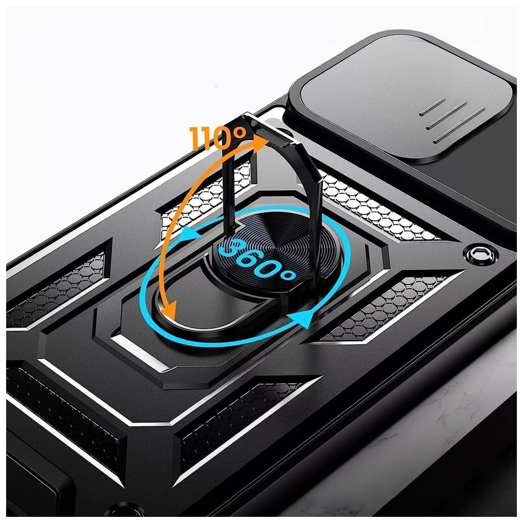 Чохол-накладка BeCover Military для Xiaomi Redmi Note 14 5G Black (712867) фото2