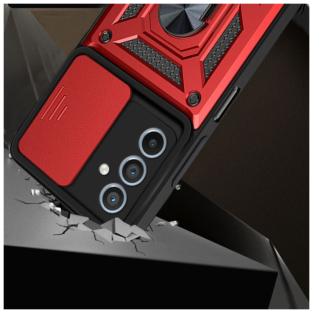 Чохол-накладка BeCover Military для Samsung Galaxy M35 5G SM-M356 Red (711544) фото4