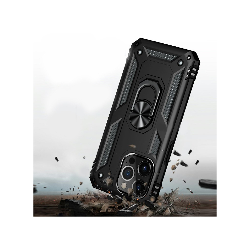 Чохол-накладка BeCover Military для Apple iPhone 13 Pro Black (707104) фото4