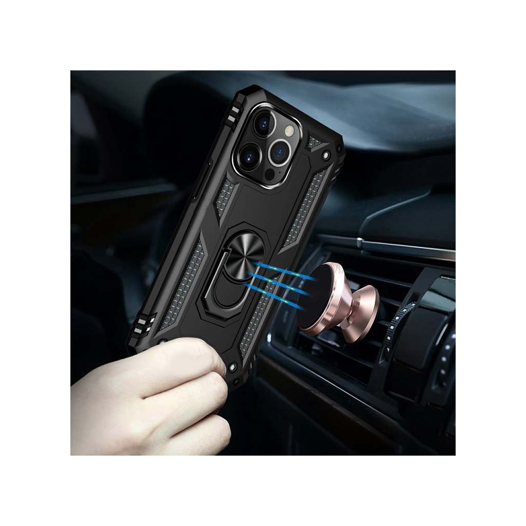 Чохол-накладка BeCover Military для Apple iPhone 13 Pro Black (707104) фото5