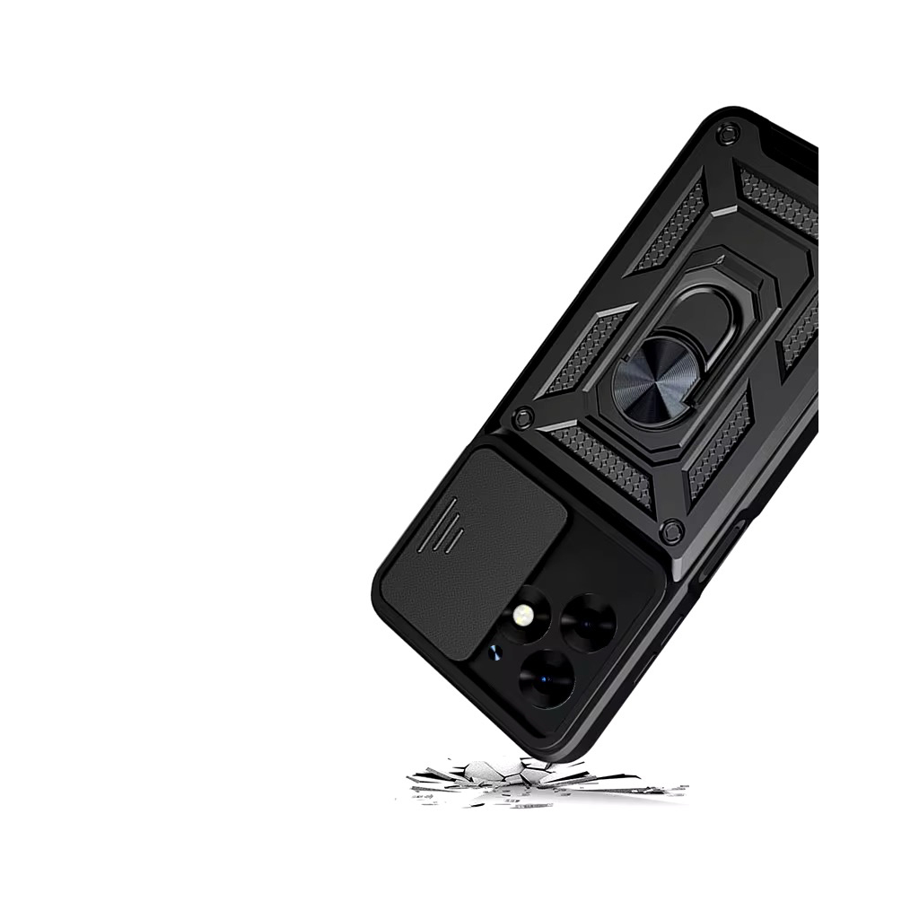 Чохол-накладка BeCover Military для Tecno Spark 20 (KJ5n) Black (712168) фото3