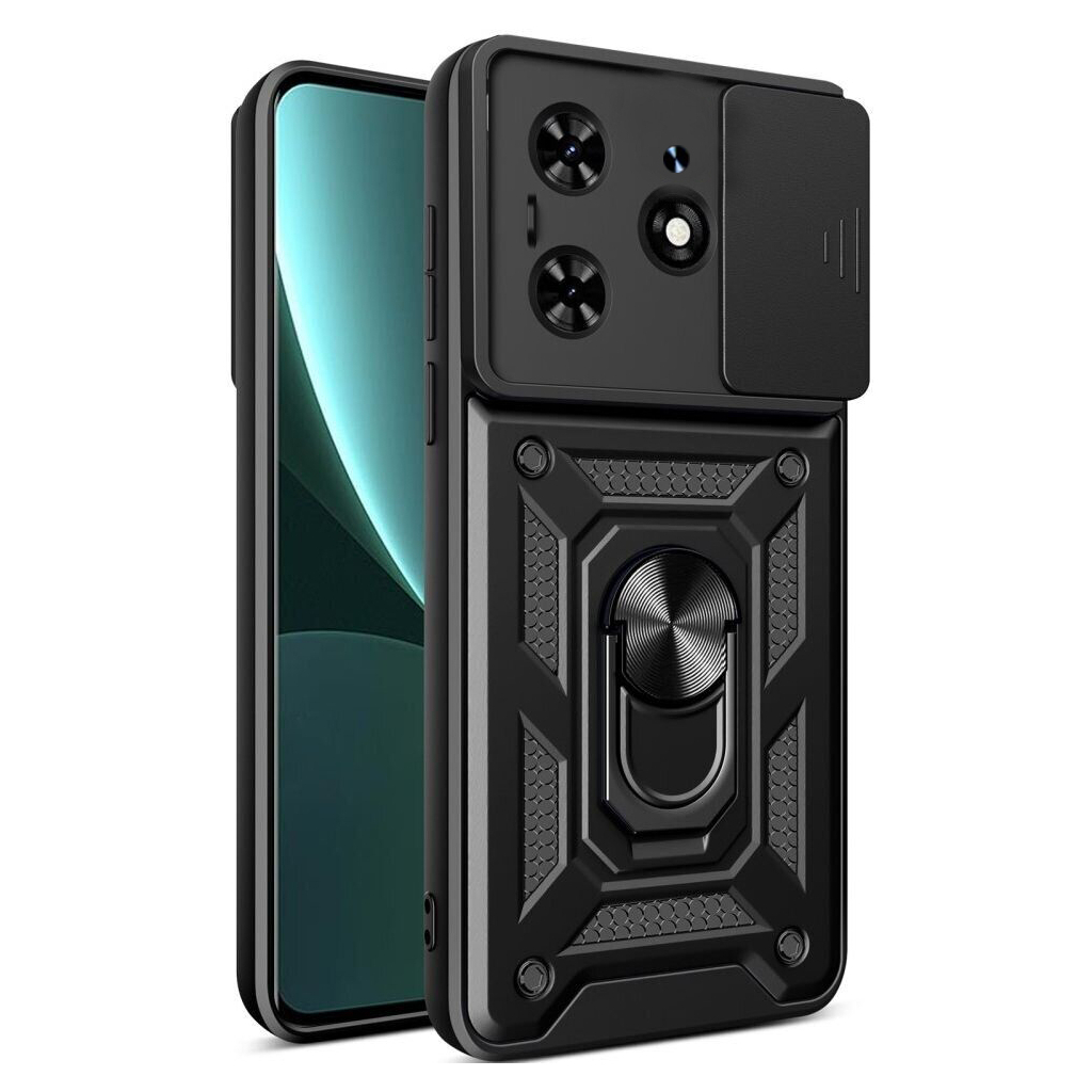 Чохол-накладка BeCover Military для Tecno Spark 20 (KJ5n) Black (712168) фото5