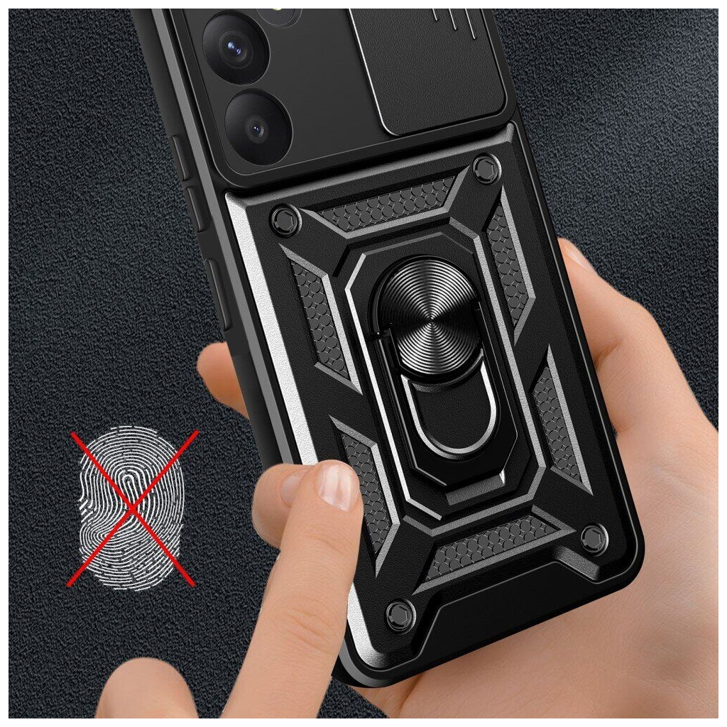 Чохол-накладка BeCover Military для Samsung Galaxy A36 SM-A366 Black (712863) фото5