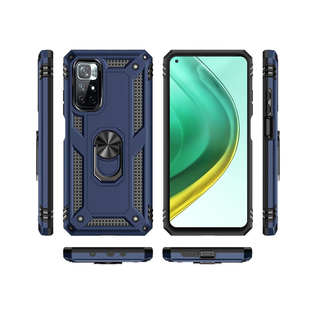Чохол-накладка BeCover Military для Xiaomi Poco M4 Pro 5G Blue (707121) фото2