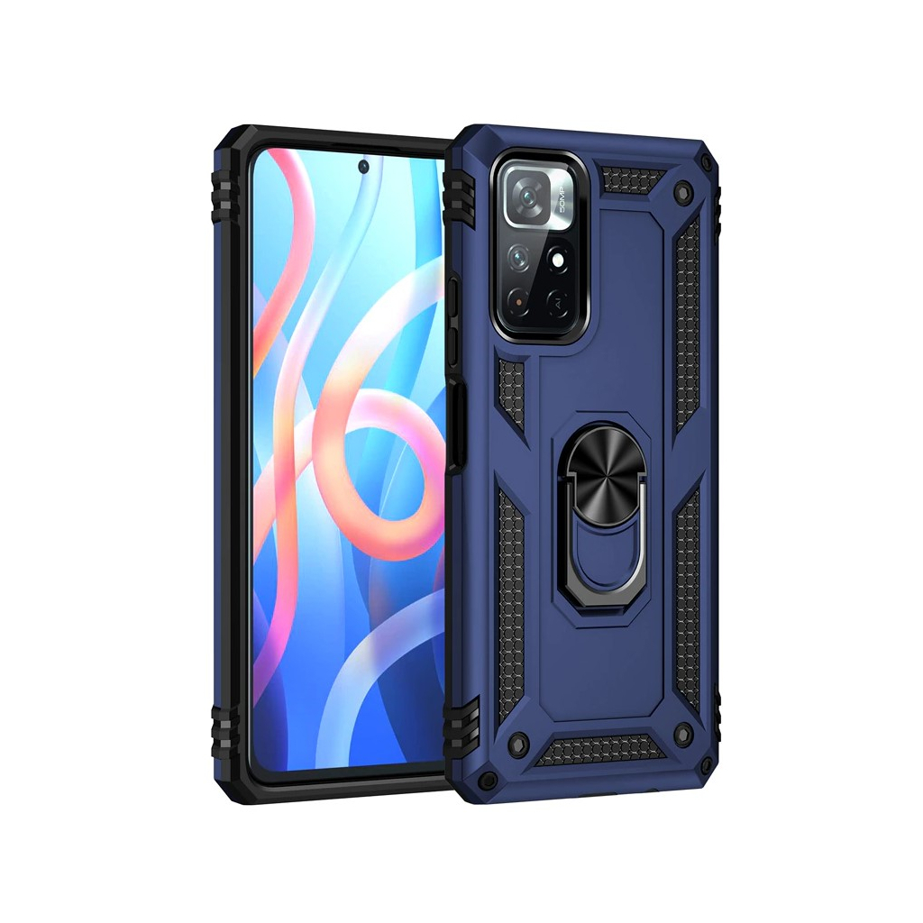 Чохол-накладка BeCover Military для Xiaomi Poco M4 Pro 5G Blue (707121) фото3