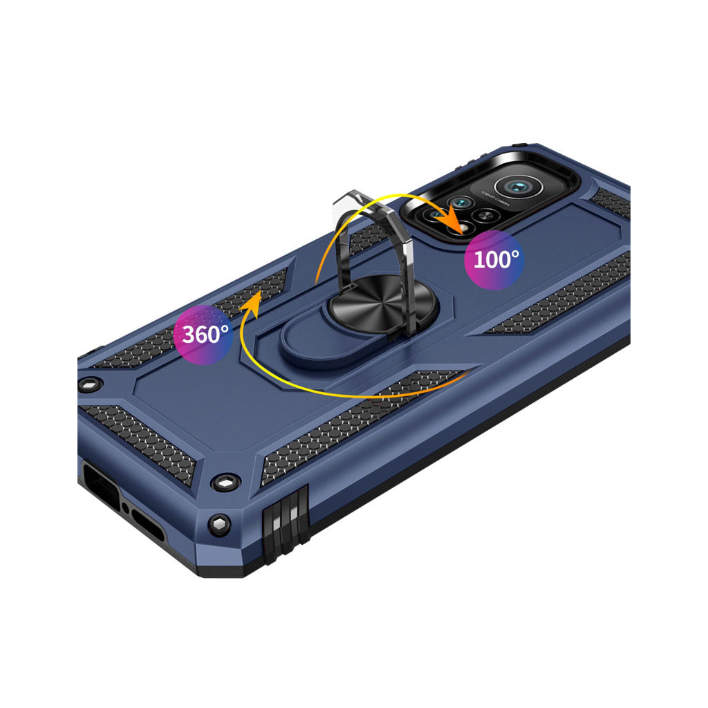 Чохол-накладка BeCover Military для Xiaomi Poco M4 Pro 5G Blue (707121) фото4