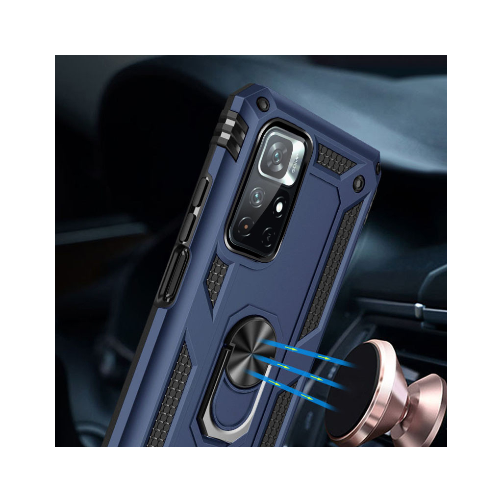 Чохол-накладка BeCover Military для Xiaomi Poco M4 Pro 5G Blue (707121) фото5