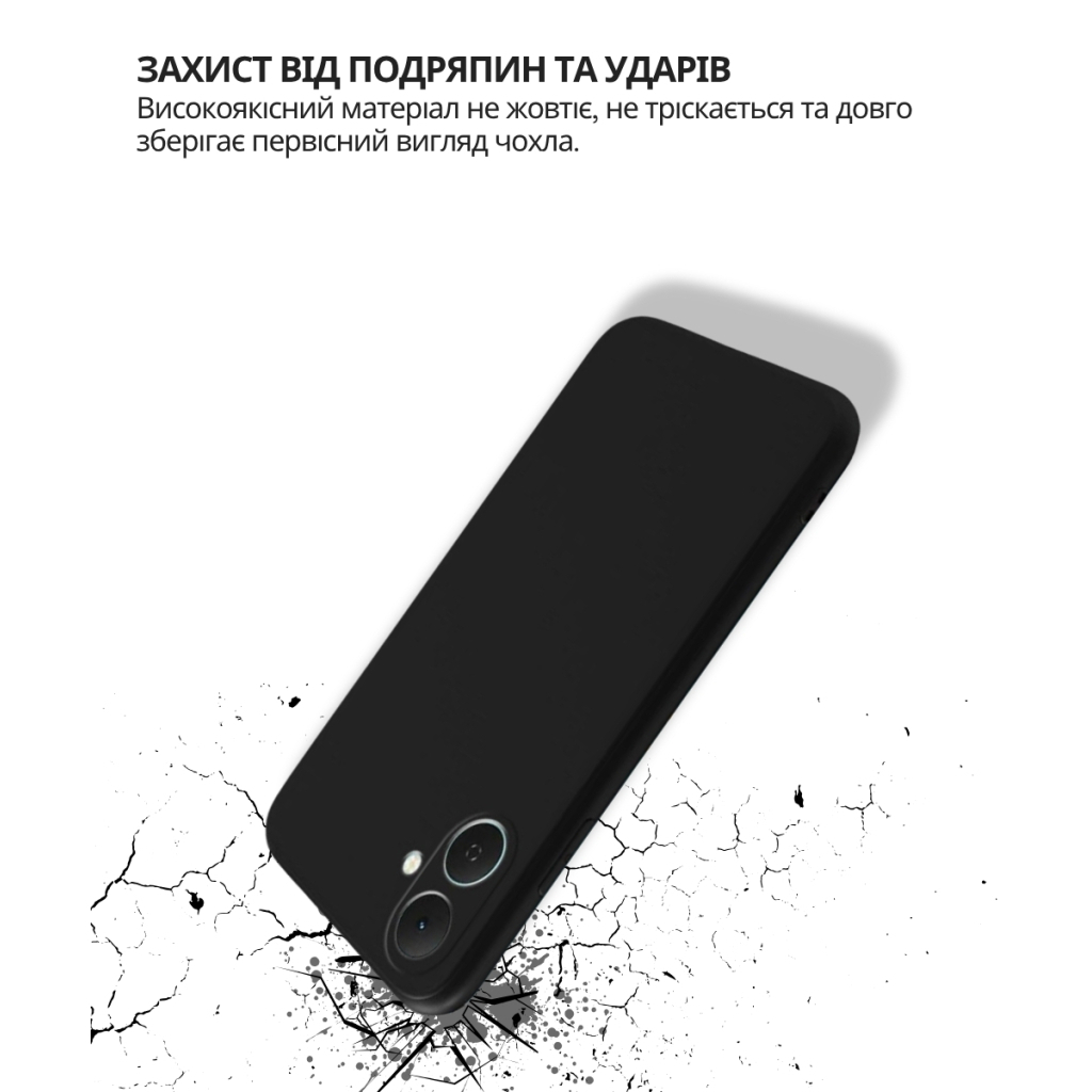 Чохол-накладка BeCover для Tecno Spark Go 2 (KM4) Black (714681) фото4