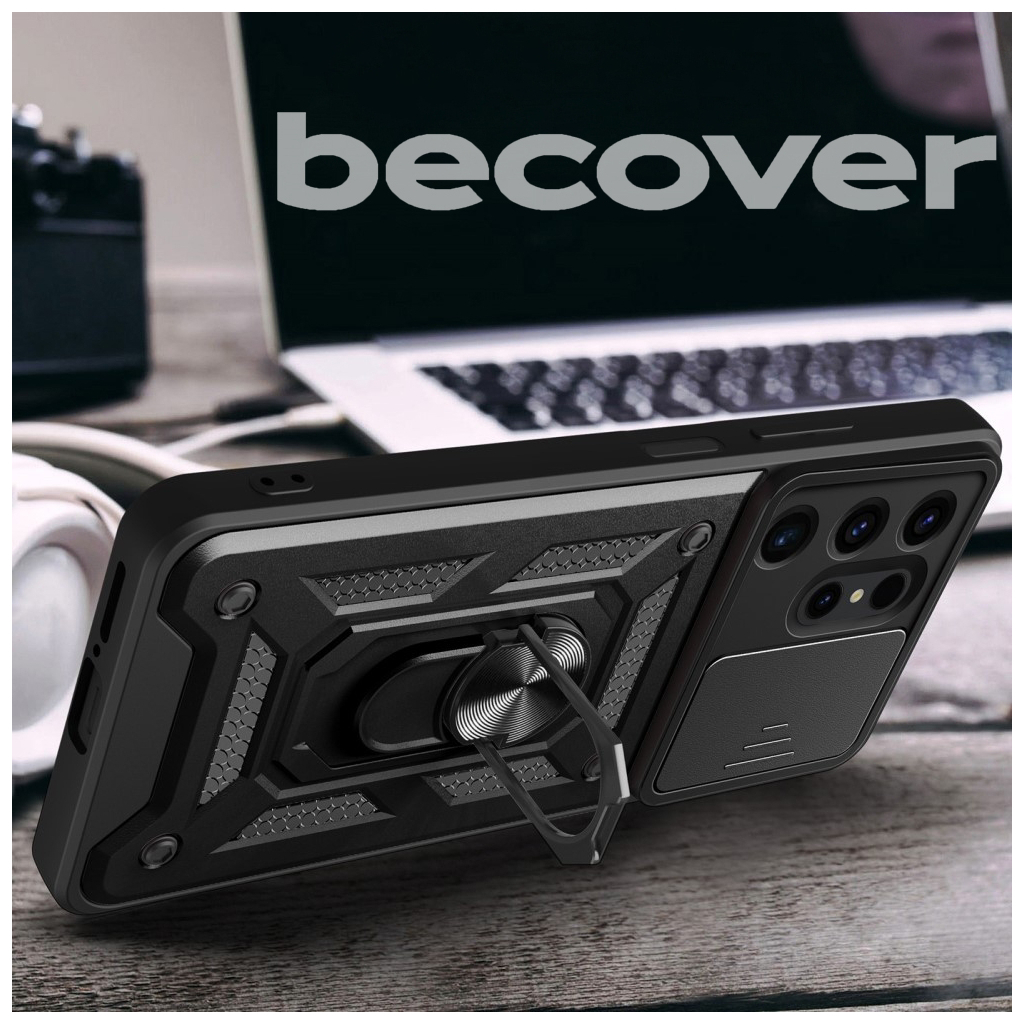 Чохол-накладка BeCover Military для Samsung Galaxy S25 Ultra SM-S938 Black (712881) фото5
