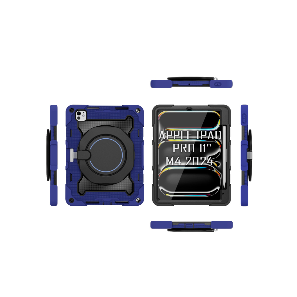 Чохол-накладка BeCover для Apple iPad Pro 11" M4 2024 Blue (711928) фото6
