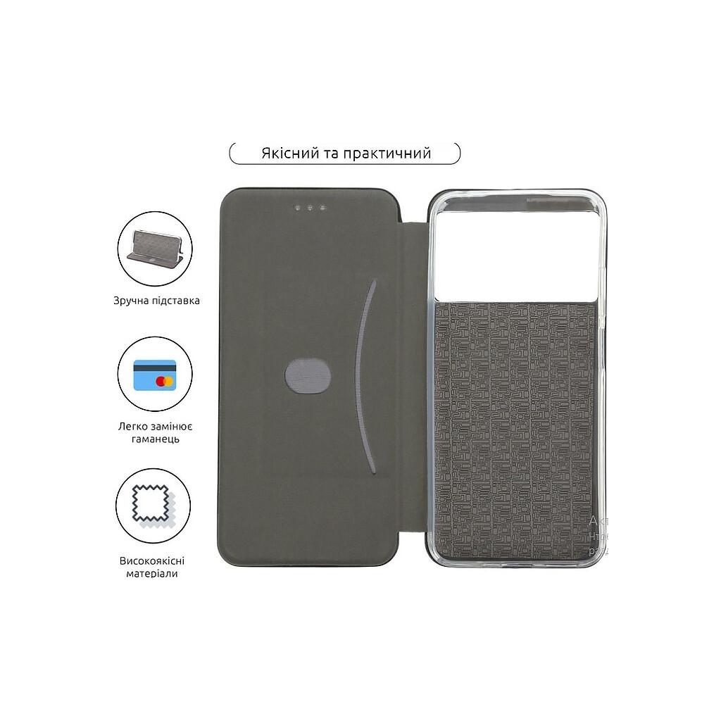 Чохол-книжка BeCover Exclusive для Xiaomi Poco M5 4G Black (709017) фото5