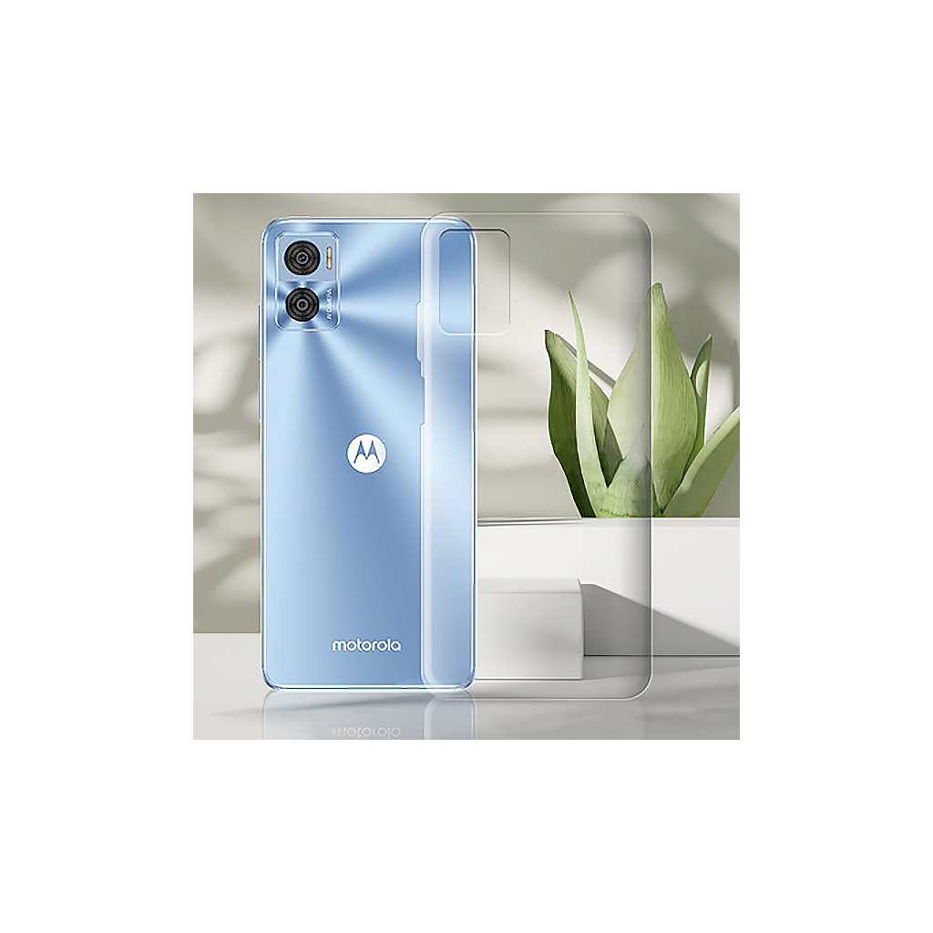 Чохол-накладка BeCover для Motorola Moto E22/E22i Transparancy (709296) фото4