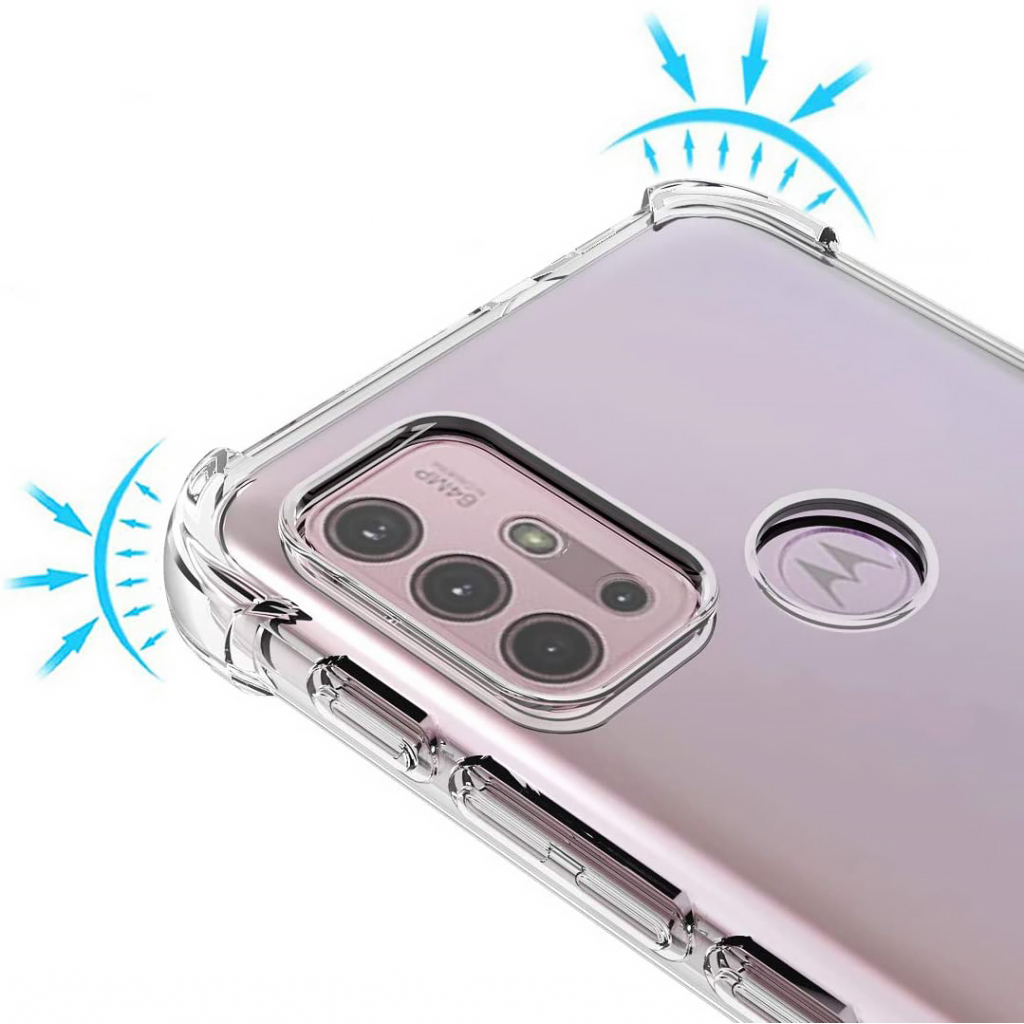 Чохол-накладка BeCover Anti-Shock для Motorola Moto G10/G30 Clear (706675) фото2