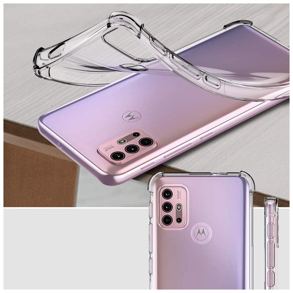 Чохол-накладка BeCover Anti-Shock для Motorola Moto G10/G30 Clear (706675) фото3