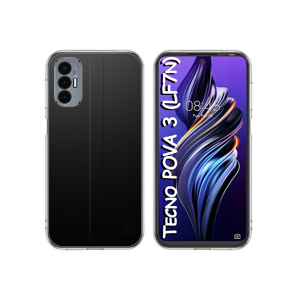 Чохол-накладка BeCover для Tecno Pova 3 (LF7n) Transparancy (708660) фото2