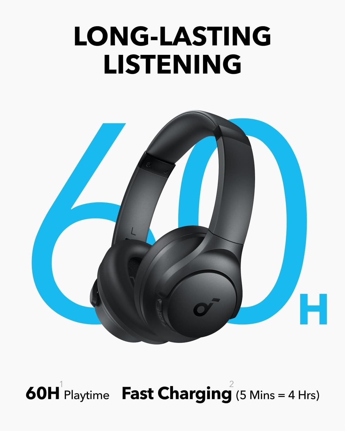 Наушники Anker SoundCore Q11i Grey (A3005GA1) фото6