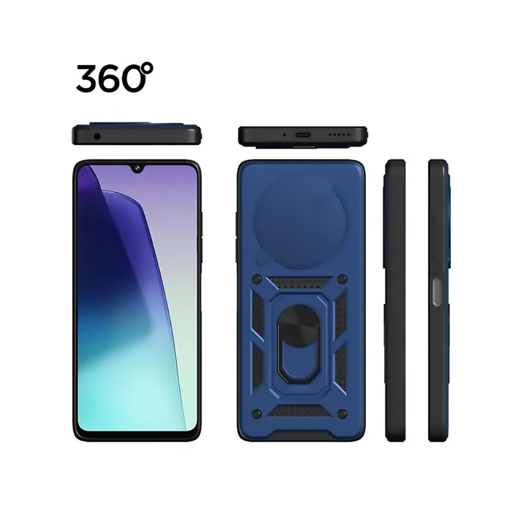 Чохол-накладка BeCover Military для Xiaomi Redmi Note 14 Pro 5G Blue (713095) фото4