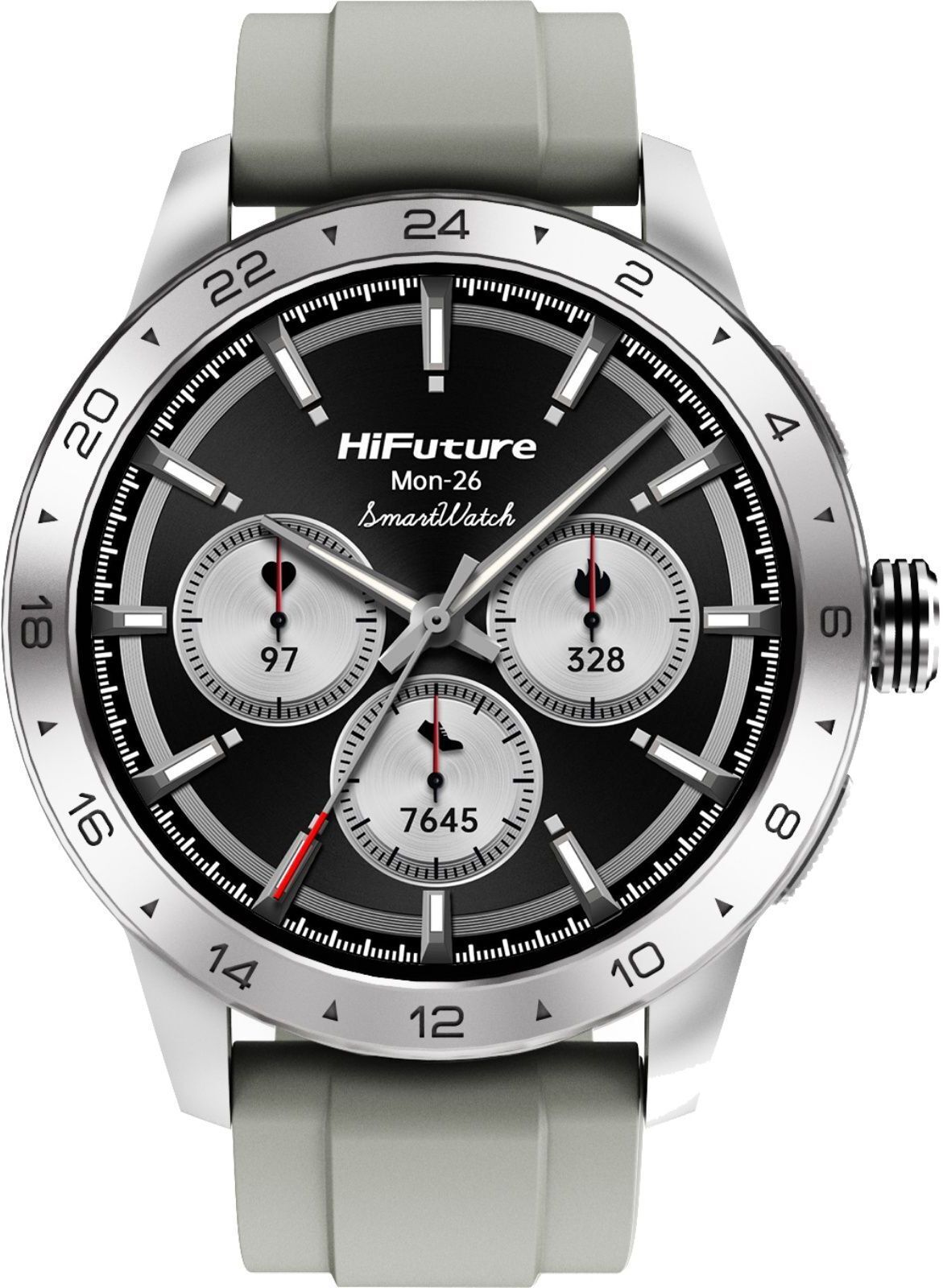 Смарт-годинник HiFuture Flex2 Silver (flex2.silver) фото