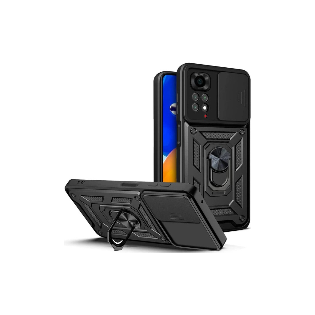 Чохол-накладка BeCover Military для Xiaomi Redmi Note 11/Note 11S Black (707413) фото2