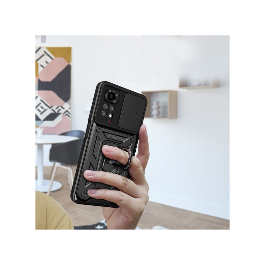 Чохол-накладка BeCover Military для Xiaomi Redmi Note 11/Note 11S Black (707413) фото5