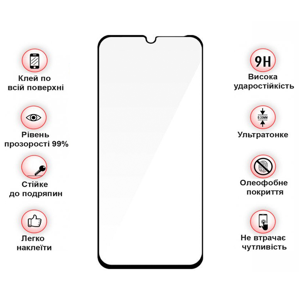 Защитное стекло BeCover Xiaomi Redmi 15C 4G/5G Black (713907) фото3