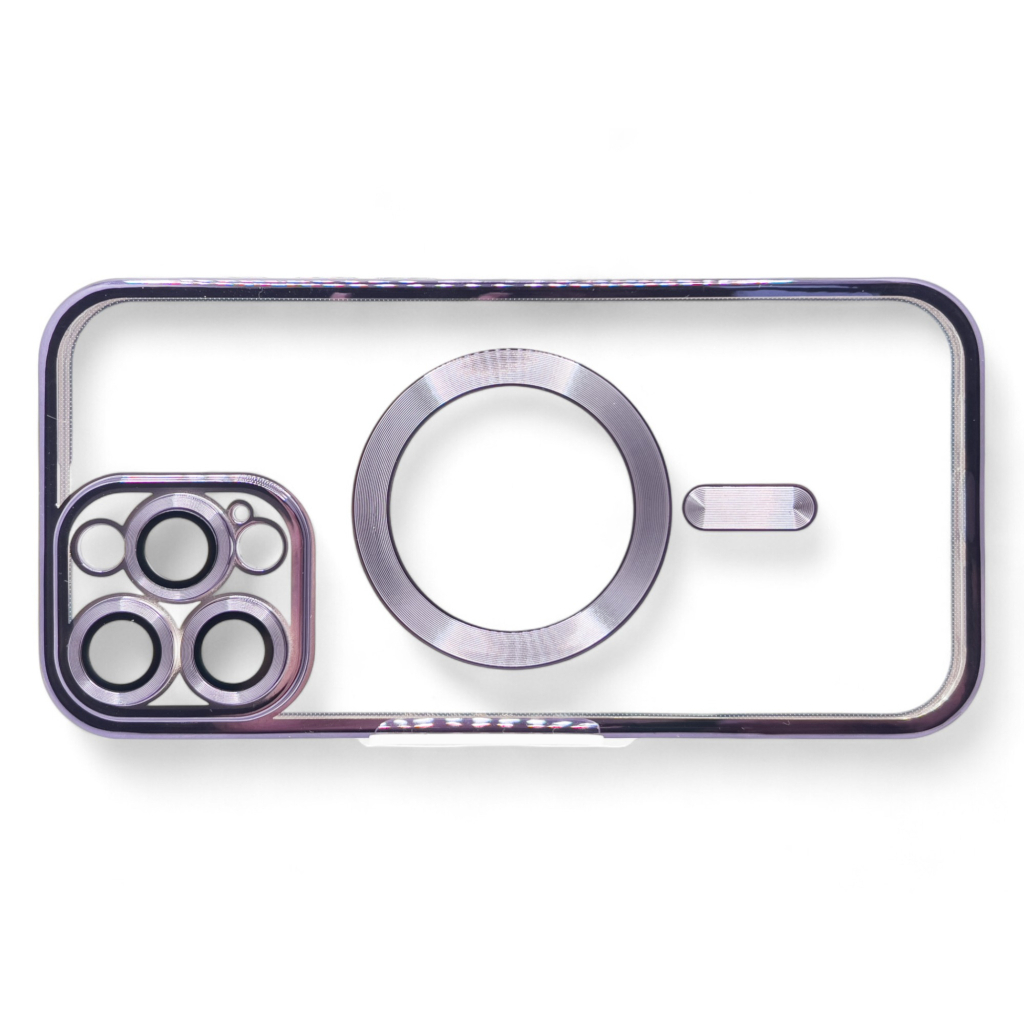 Чохол-накладка BeCover TPU Chrome Case MagSafe для Apple iPhone 16 Pro Purple (712084) фото