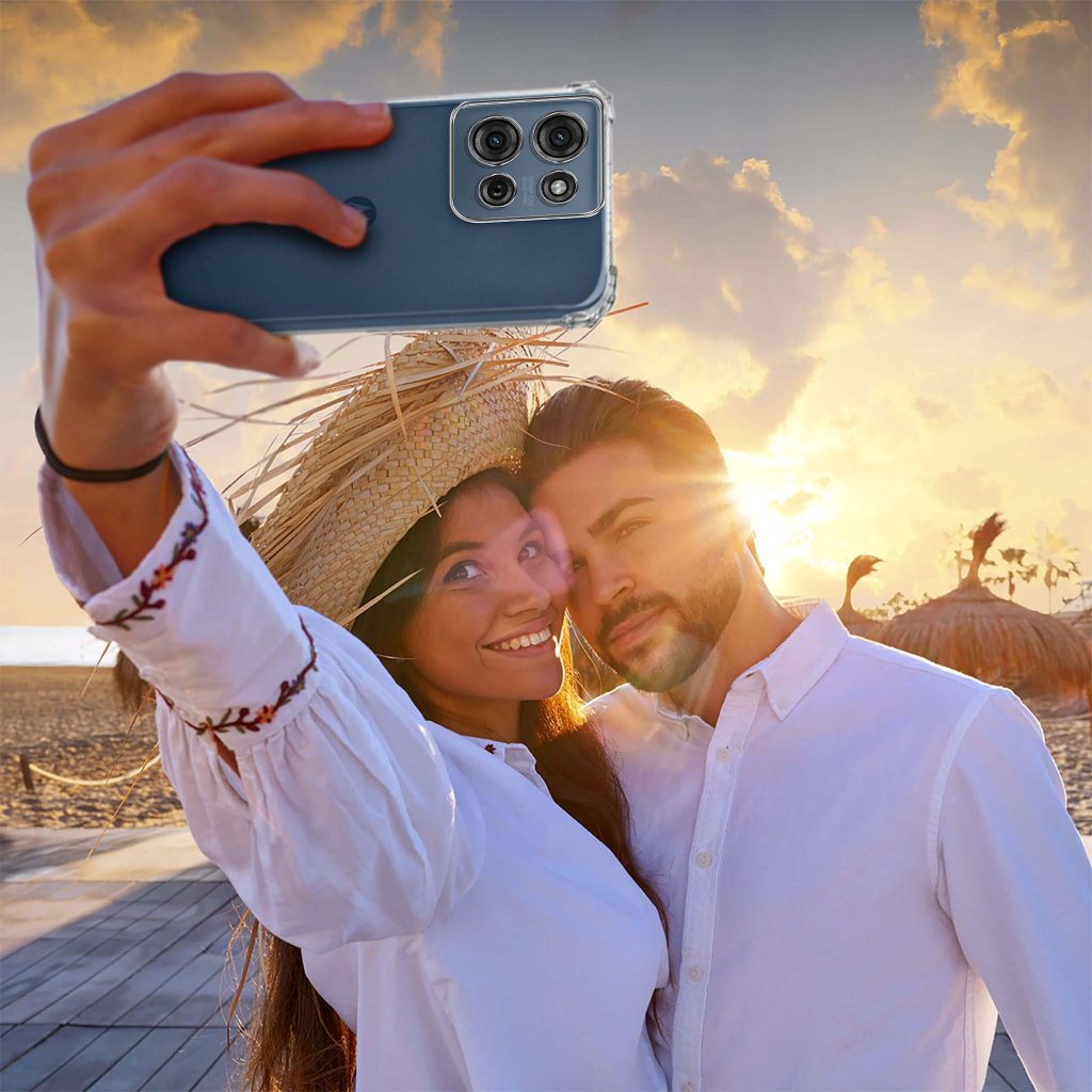 Чохол-накладка BeCover Anti-Shock для Motorola Moto G75 Clear (712781) фото4