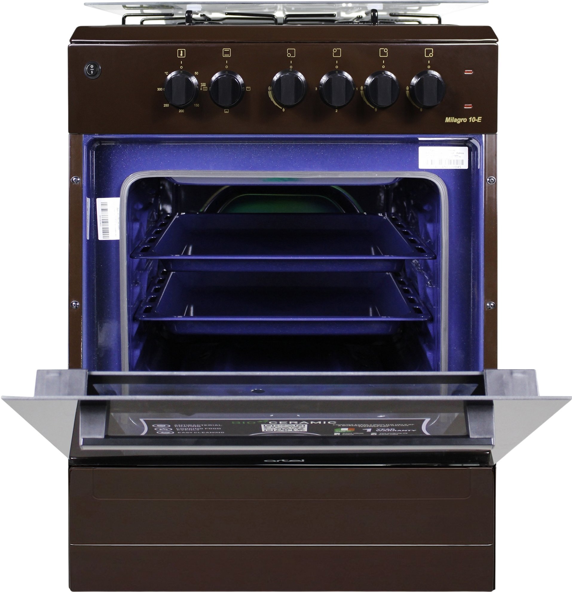 Плита комбинированная Artel MILAGRO 10 E Brown фото2