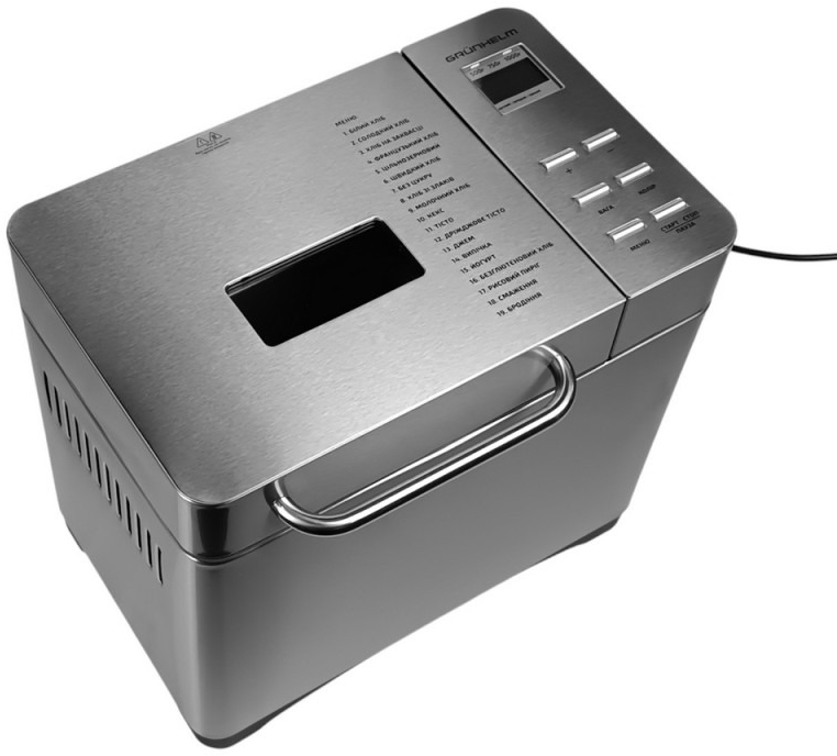 Хлебопечь Grunhelm GBM1000 фото5